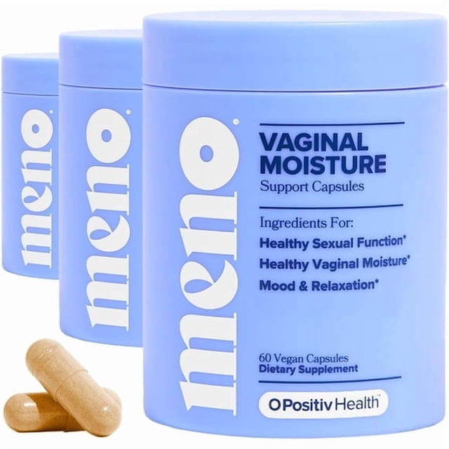 Cápsulas de Apoyo para Bienestar Femenino, Estado de Ánimo y Relajación – Sin Hormonas, con Maca y Fenogreco, 60 Cápsulas(3PCS)