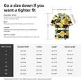 thumbnail image 5 of Fotbe Orange and Lemon Camisa Estampada de Manga Corta para Hombre, Casual de Verano, Estilo Playero, Sin Arrugas-Medium, 5 of 5