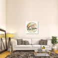 thumbnail image 3 of Global Gallery's '12 Days of Christmas II Round' By Lisa Audit Stretched Canvas Wall Art, 3 of 4