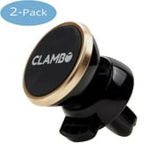 [2-Pack] Magnetic Car Mount Phone Holder Air Vent Mount- gold