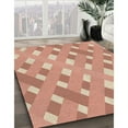 thumbnail image 3 of Ahgly Company Machine Washable Indoor Rectangle Transitional Orange Area Rugs, 7' x 9', 3 of 7