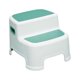 thumbnail image 5 of Taburete de dos escalones para niños pequeños, escalera de dos escalones ancha, estable y multifuncional lago verde, 5 of 9