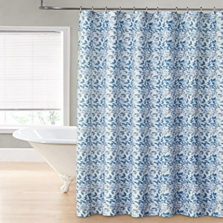 UPC 678298208363 product image for Regal Home Collections Hawthorne Tossed Leaf Printed Shower Curtain, 70 by 72-In | upcitemdb.com