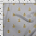 thumbnail image 2 of oneOone Cotton Poplin Fabric Christmas Tree Ikat Fabric Prints By Yard 42 Inch Wide, 2 of 4