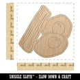 thumbnail image 2 of Bacon and Eggs Breakfast Wood Shape Unfinished Piece Cutout Craft DIY Projects - 6.25 Inch Size - 1/8 Inch Thick, 2 of 7