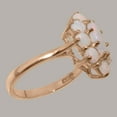 thumbnail image 3 of LBG British Made 14k Rose Gold Real Natural Opal Womens Engagement Ring - 33 size options - Size 8, 3 of 6