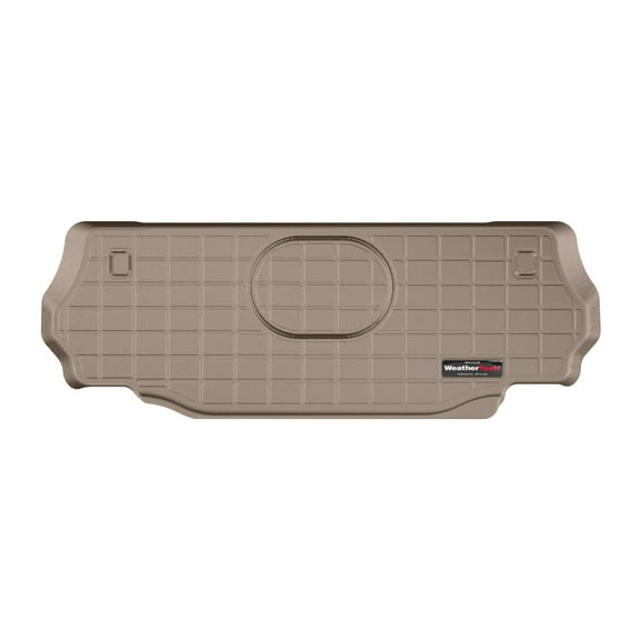 WeatherTech Cargo Trunk Liner compatible with Jeep Wrangler 2-Door, Wrangler JK 2-Door - Behind 2nd Row Tan