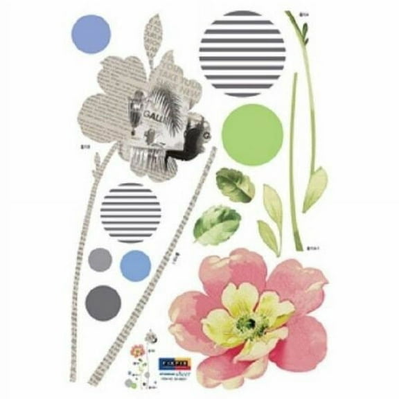 Wall Deco Sticker FLOWER 193-SS58221 - S