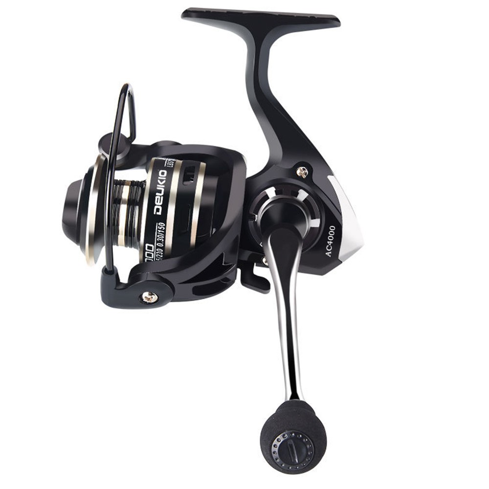 Mini Spinning Fishing Reel All Metal 3BB 5.2:1 Ultralight