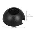 thumbnail image 2 of BESTYASH 2Ud Soporte De Montaje Aluminio Negro Para Ventiladores De Compatibilidad Universal Y Moderno, 2 of 7