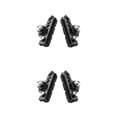 thumbnail image 1 of Greeniant 1 par de piezas de freno de bicicleta, zapatos de freno de fibra de carbono para reparación, negro Negro 2piezas, 1 of 6