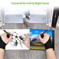 thumbnail image 2 of 4-Pieces Artist Glove Drawing Glove for Graphic Drawing Tablet, Ipad, Monitor Painting, Paper Sketching(Free Size, Good for Right Hand or Left Hand), Digital Drawing Glove with Two Finger, 2 of 6