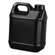 thumbnail image 3 of Contenedor de HDPE de 2 l con tapa, diseñado para una gestión eficiente de líquidos en el hogar. negro, 3 of 9
