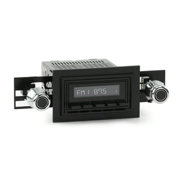 RetroRadio Compatible with 1968-79 Ford F-Series Truck with Deluxe 8-Track Factory Radio Features Include Bluetooth, AUX, AM/FM LAB-M1-221-55-75F2