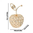 thumbnail image 3 of Adornos de Frutas de Cristal Bling Forma de Diamantes de Imitación Miniaturas Artesanías de Pera de Nieve Decoración del Hogar Accesorios de Fotografía C, 3 of 8