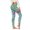 Multicolour, variant on Womens Yoga Pants Stylish Print High Waist Lifting Stretchy Breathable Slim Fit Gym Pants for Workout Wear Multicolour L