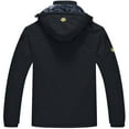 MoFiz US Men's Fleece Waterproof Warm Winter Outwear Coat Windbreaker