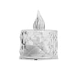 thumbnail image 3 of Sentmoon Flickering Flameless Candles Candles Battery Operated Transparent Crystal Diamond Candle Lights LED Electronic Candle Small Tea Wax Bar Decoration Lights Birthday Gift Ambient Lights, 3 of 10
