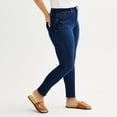 thumbnail image 3 of Women's Sonoma Goods For Life® High Rise Curvy Skinny Jeans Color: Dark Wash Size: 2 AVG/REG, 3 of 4
