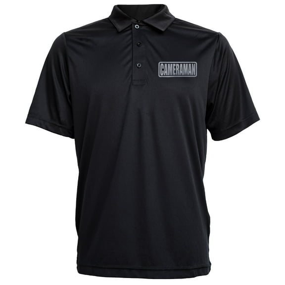 Cameraman Polo, REFLECTIVE design, Performance Polo, Cinematographer