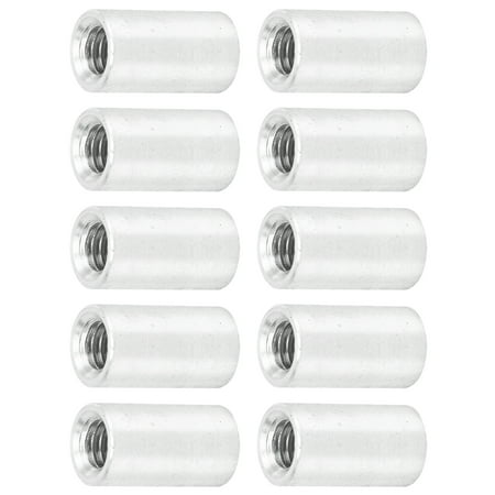 

Aluminum Alloy Standoff 6mm Outer Dia Round Standoffs M4x0.7mm For Workpiece Connecting For Structure Supporting Long 11mm