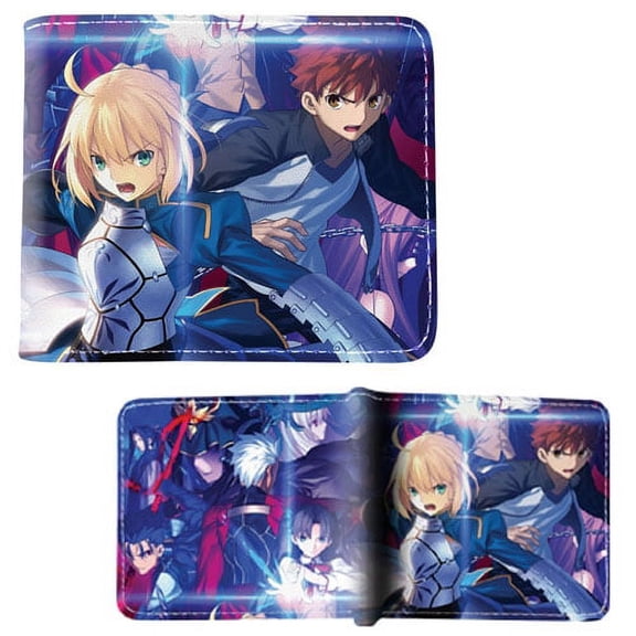 Saber and Shinrou - Fate Stay Night 4x5" Bi-Fold Wallet