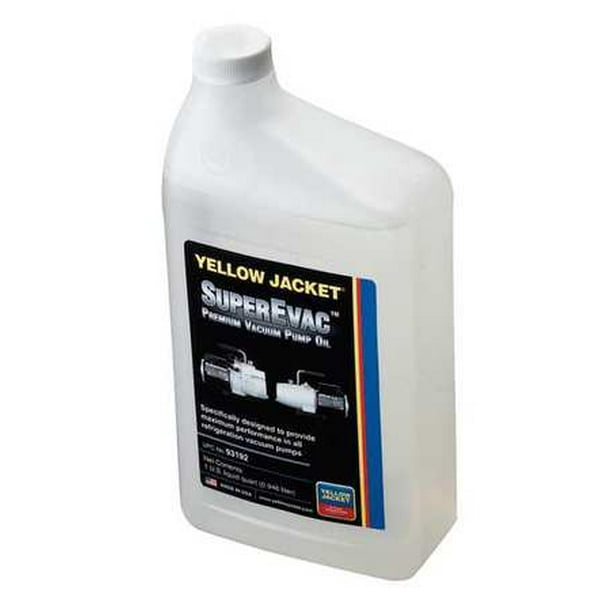 YELLOW JACKET 93096 Vacuum Pump Oil, 1 gal., 39 Grade, PK6 Walmart
