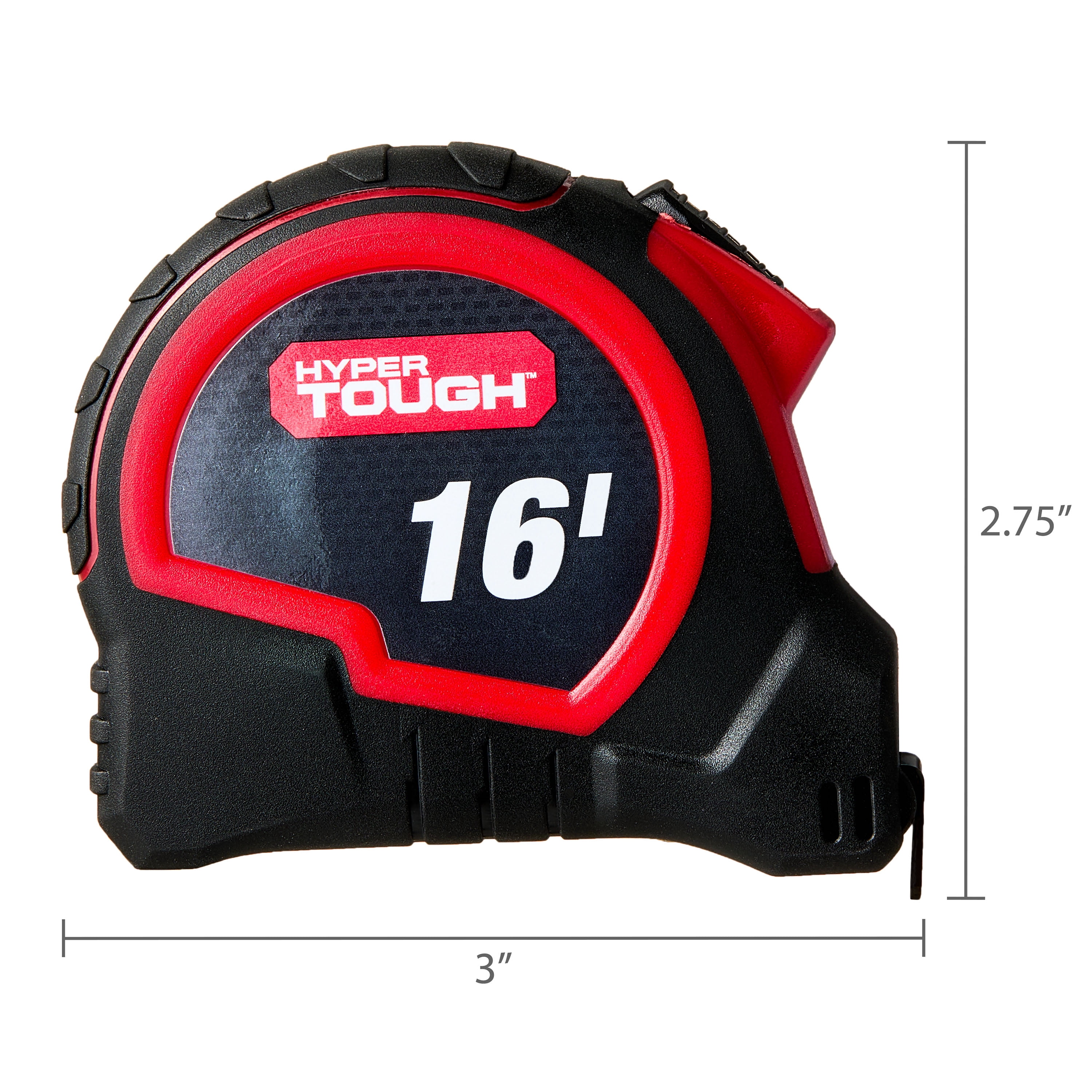 Hyper Tough 16ft. Self Lock Steel Tape Measure