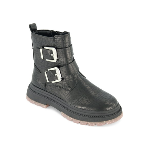 Botas para niña y dama Crissa Buckles color negro