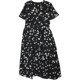thumbnail image 2 of Alfani Womens 2-Tone Wrap Dress, Negro, 12, 2 of 2