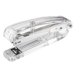 Agrafes pour bureau, Stapler style minimaliste agrafeur travail économie facile agrafage agrafe acrylique métal main Stapleur petit agrafeuse confortable Grip pour l'école de bureau