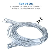 10pcs Bicycle Derailleur Shifter Cables, TSV 6.6 ft Professional Bicycle Brake Line Set