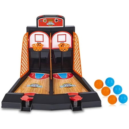 Gold Toy Desktop Arcade Basketball Game, Tabletop Indoor Basketball Shooting Game for Kids and Adults, Desk Games for Office for Adults, Best Gift Idea for Boys and (Best Tabletop Board Games 2019)