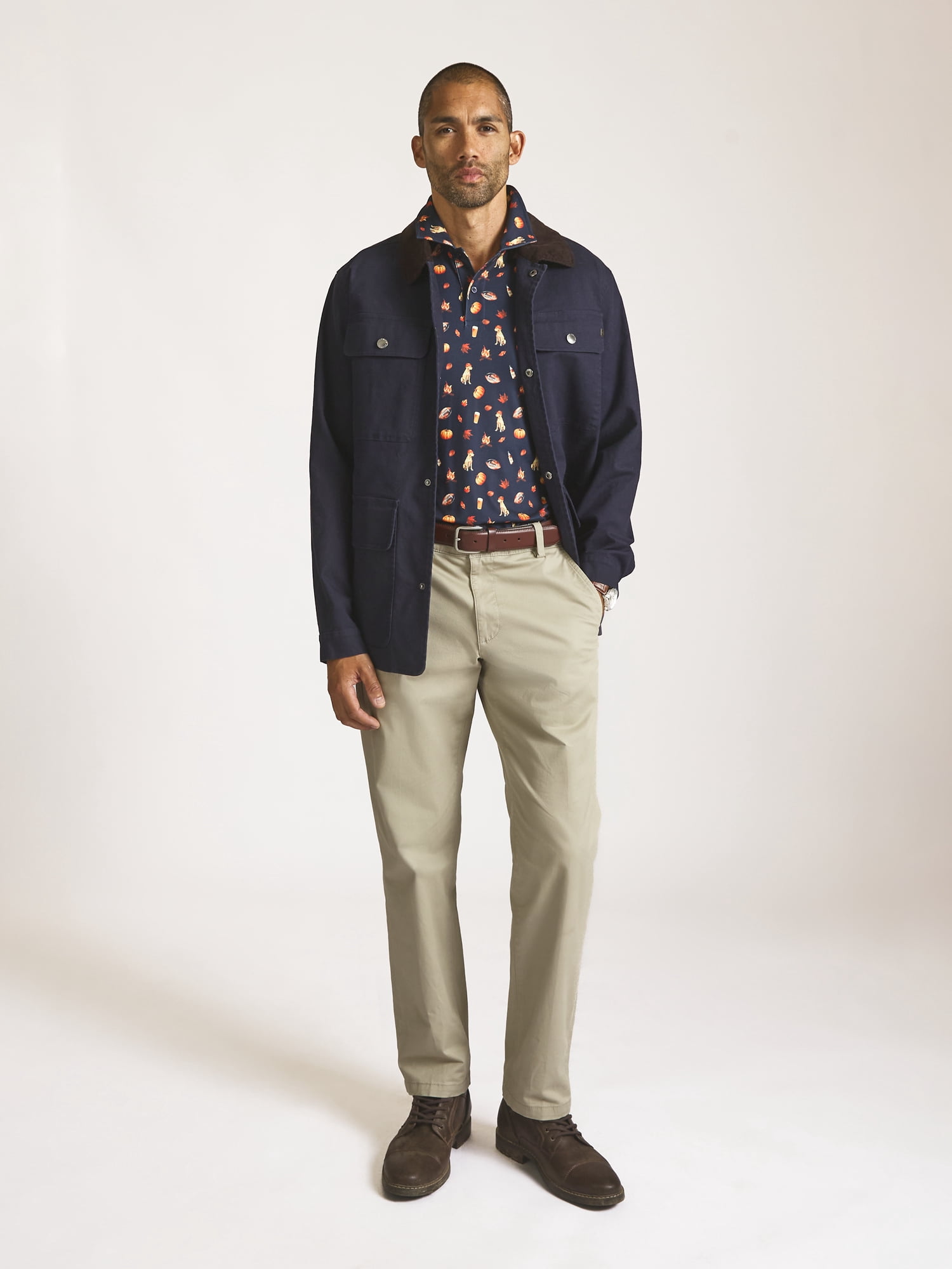 Chaps Men’s and Big Men’s Seacoast Wash Elsdon Field Jacket, Sizes S–2XL