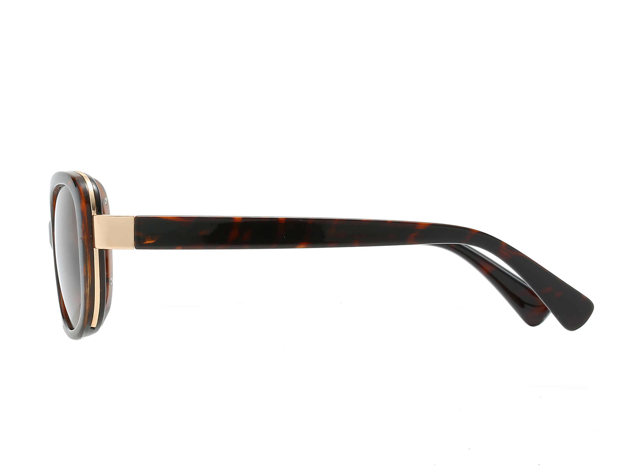 Piranha Women's "Diva" Tortoiseshell Crystal Frame Polarized Sunglasses with Brown Lens - image 2 of 2