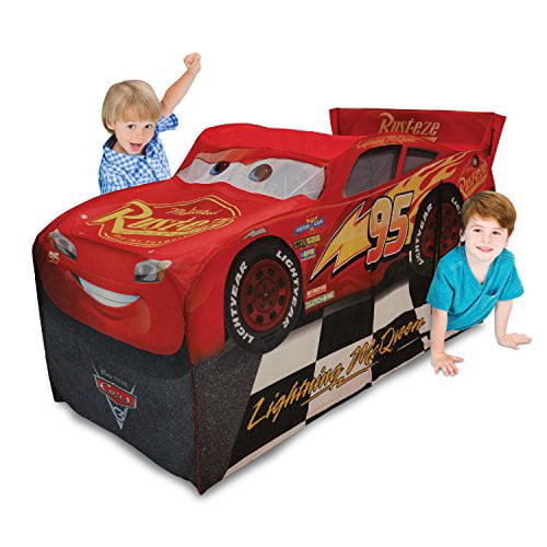 DISNEY CARS LIGHTNING MCQUEEN PLAY TENT KIDS TOY OFFICIAL NEW 