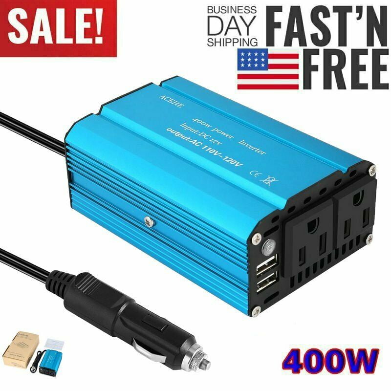 Consumer Electronics Power Inverters BESTEK 400W Watt Power Inverter DC