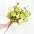 thumbnail image 4 of Ramos de peonías con flores de seda artificial FiveSeasonStuff, 4 of 6