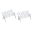 thumbnail image 4 of BUYISI Plastic Mini Park Chairs Set Of 10 Or 100 For Craft Projects And Displays S 10Pcs, 4 of 5