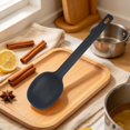 thumbnail image 4 of Silicone Cooking Spoons 11 Inch Heat Resistant Kitchen Spoons for Mixing, Serving and Stirring Large Non Stick Basting Utensils, Cooking Utensil for Kitchen Cooking Baking Stirring,Z1-Black, 4 of 7