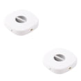 thumbnail image 1 of Matsuzay Enrollador de Cable giratorio, Cable de carga , estuche de almacenamiento de cables para auriculares, soporte para teléfono Gris blanco 2Conjunto, 1 of 6