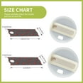 thumbnail image 3 of Kdxio Red Ladybugs On Dark Background Name Plate Compatible Stanley Cups Name Tag Acrylic Nameplate Tumbler Lid Topper for Cup Accessories, 3 of 9