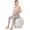 Oatmeal white, variant on Birthing Ball for - 65cm 1400g Extra Thick Yoga Ball for Labor, Prenatal & Maternity Exercise, 1100 Lbs Heavy Duty Anti-Burst Stability Ball & Physio Ball (Pump Included)