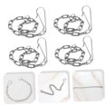 thumbnail image 4 of STRANDCHIC 5pcs Reliable Float Replacement Chain for Toilet Stainless Steel for Daily Use, 4 of 8