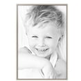 thumbnail image 2 of ArtToFrames 28" x 42" Silver Square with Beads Picture Frame, 28x42 inch Silver Wood Poster Frame (WOM-5286),  Pack, 2 of 8