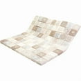 thumbnail image 3 of Artisana 12 x 12 in. Textured Cream and Soft Earthy Stone Mosaic Square Wall and Floor Tile (5 sq ft/case) - 5 Pack, 3 of 5