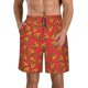 thumbnail image 1 of Fotbe Pizza Cartoon Trajes de Baño Estampados para Hombre, Shorts de Verano de Secado Rápido, Ropa de Playa, Bañadores-X-Large, 1 of 6