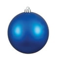 thumbnail image 1 of Vickerman N596802M 3 in. Blue Matte Ornament Ball - 32 per Box, 1 of 1