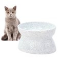 thumbnail image 2 of Pet Feeding Bowl with Marble Texture and Self-Cleaning Function for Healthy Eating 200ml 290ml, 2 of 8