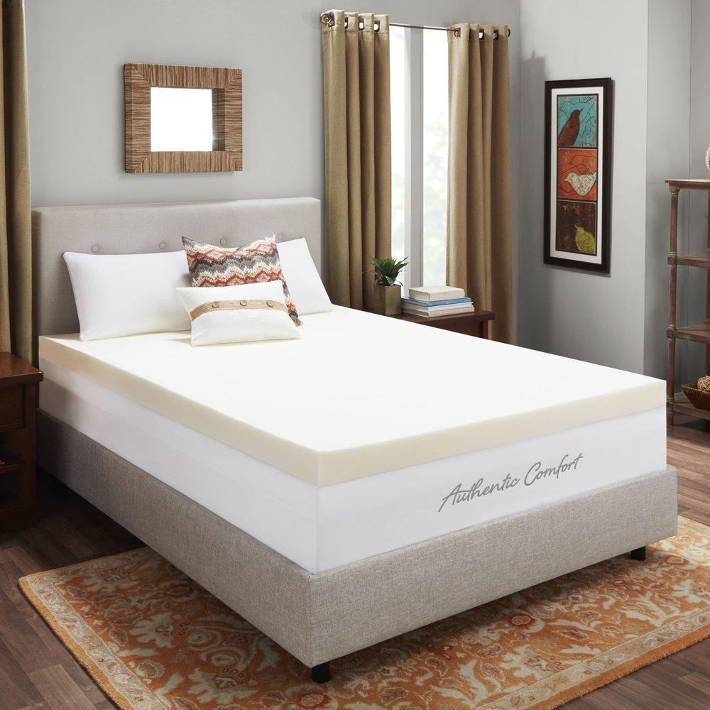 Sleep Studio 4" Breathable Memory Foam Mattress Topper